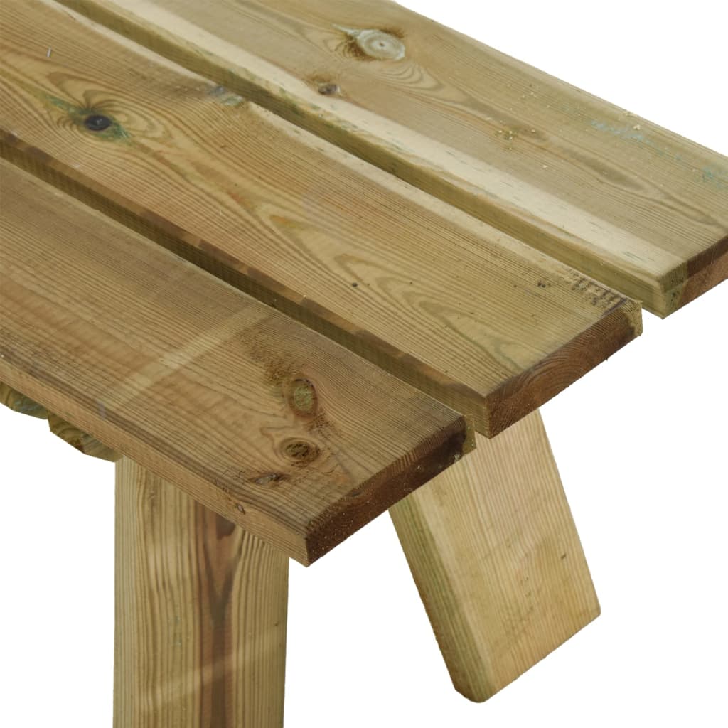 Garden Bench 110 cm Impregnated Solid Wood Pine