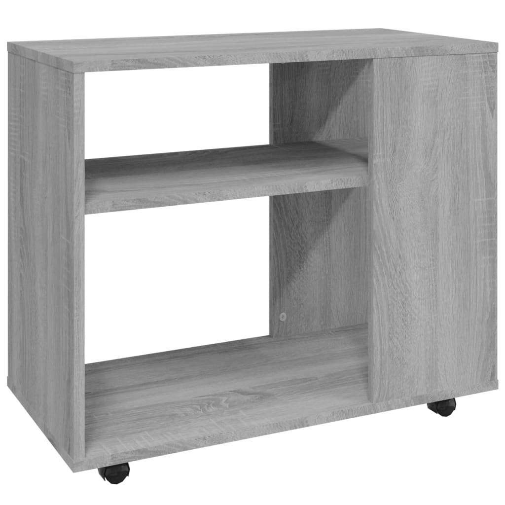 Side Table Grey Sonoma 70x35x55 cm Engineered Wood