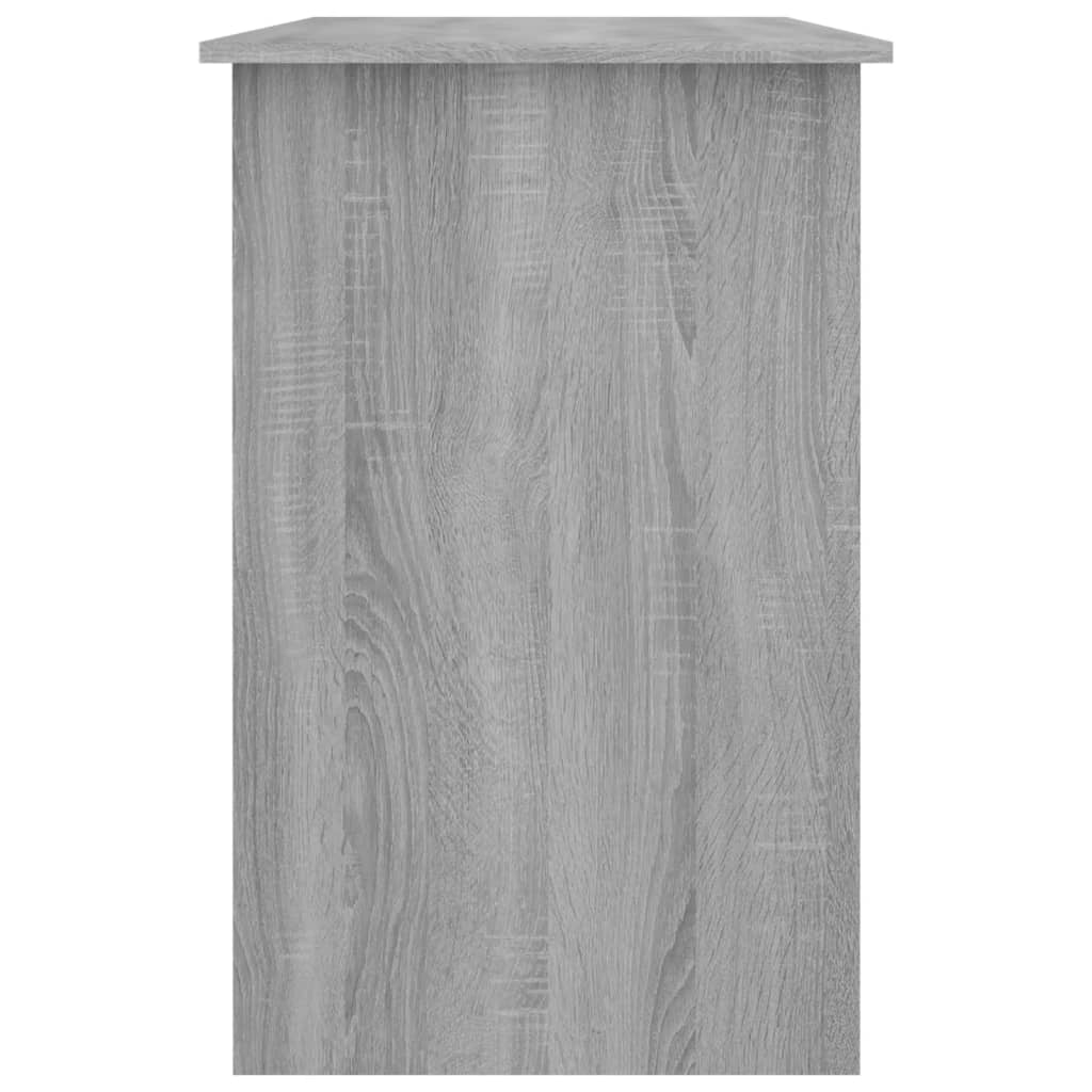 Desk Grey Sonoma 100x50x76 cm Engineered Wood