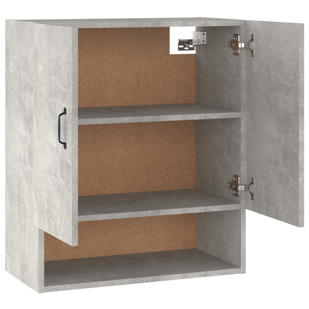Wall Cabinet Concrete Grey 60x31x70 cm Engineered Wood