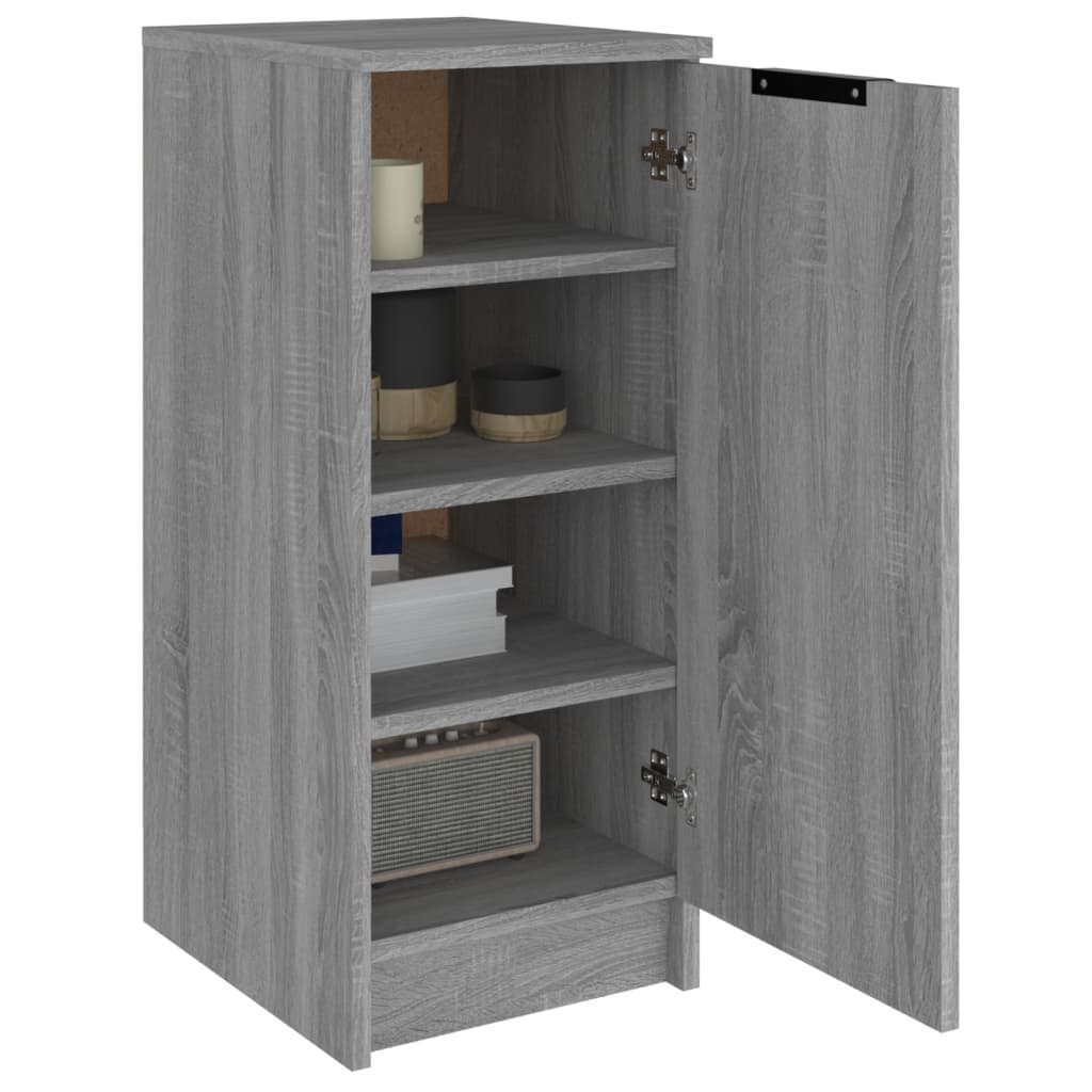Shoe Cabinet Grey Sonoma 30x35x70 cm Engineered Wood