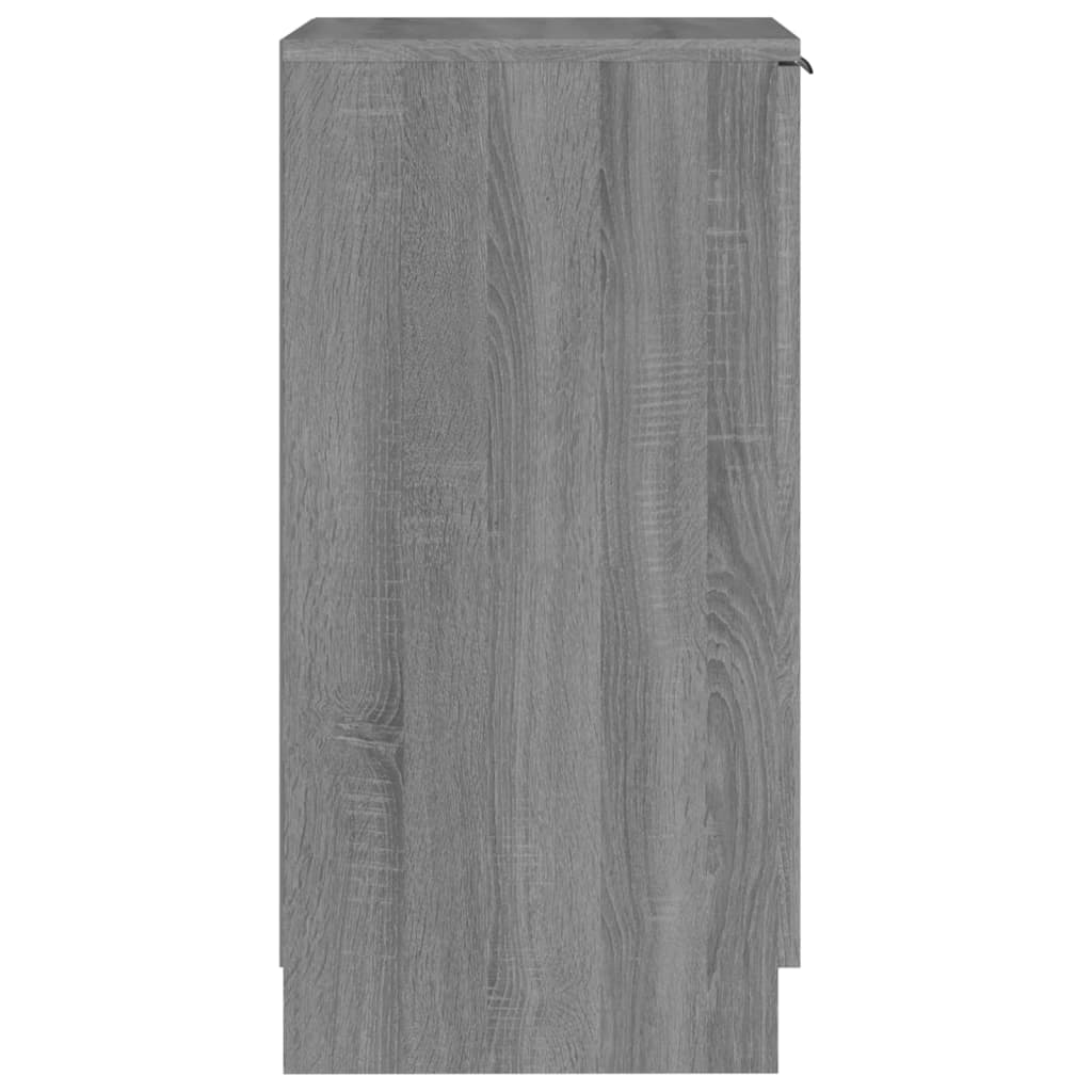 Shoe Cabinet Grey Sonoma 30x35x70 cm Engineered Wood