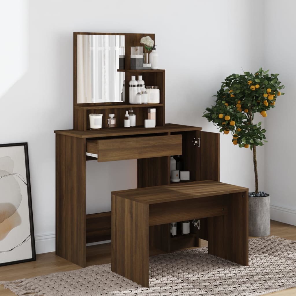 Dressing Table Set 86.5X35X136 Cm