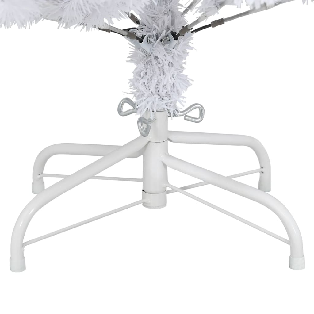 Artificial Hinged Christmas Tree with Stand White 120 cm
