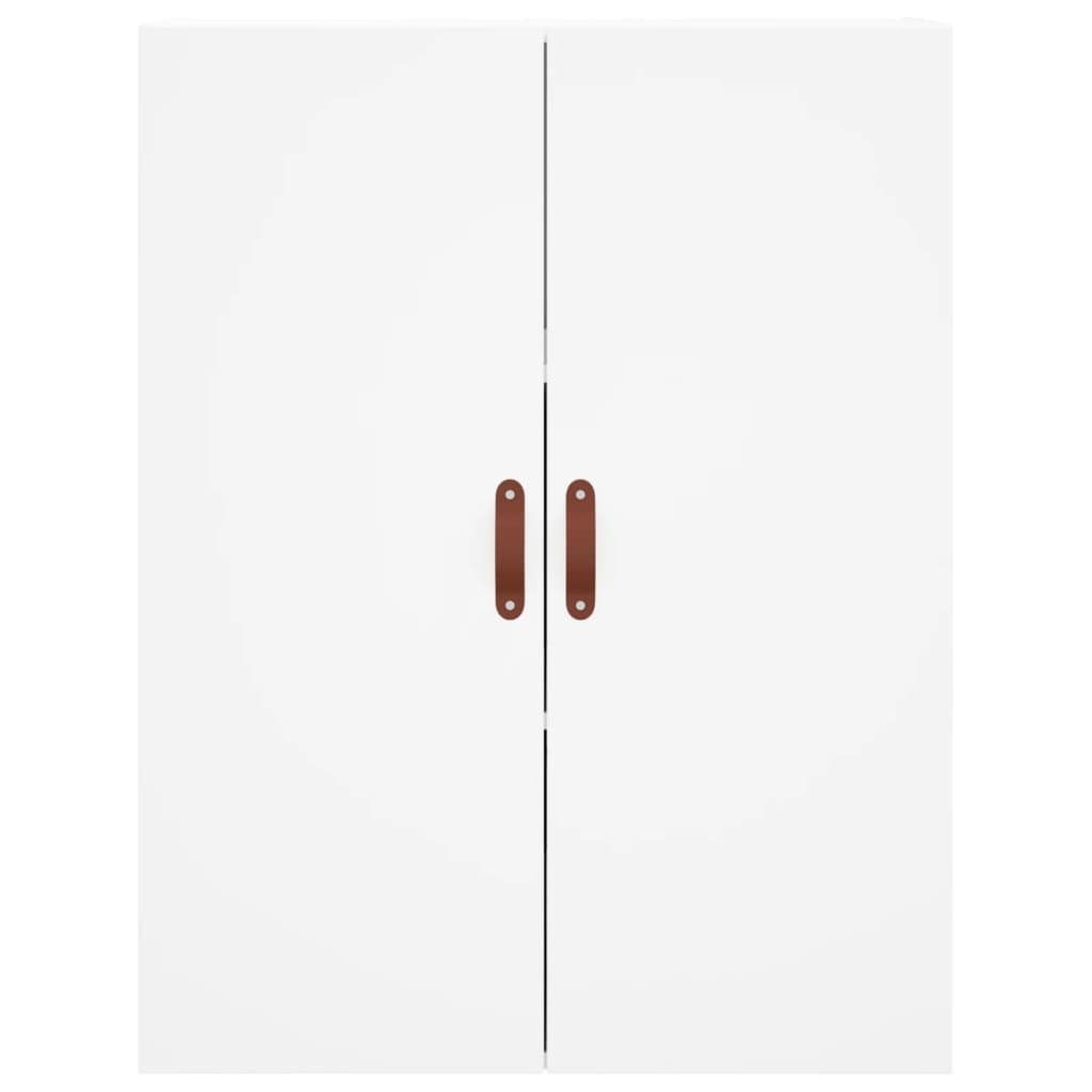 Highboard White 69.5x34x180 cm Engineered Wood