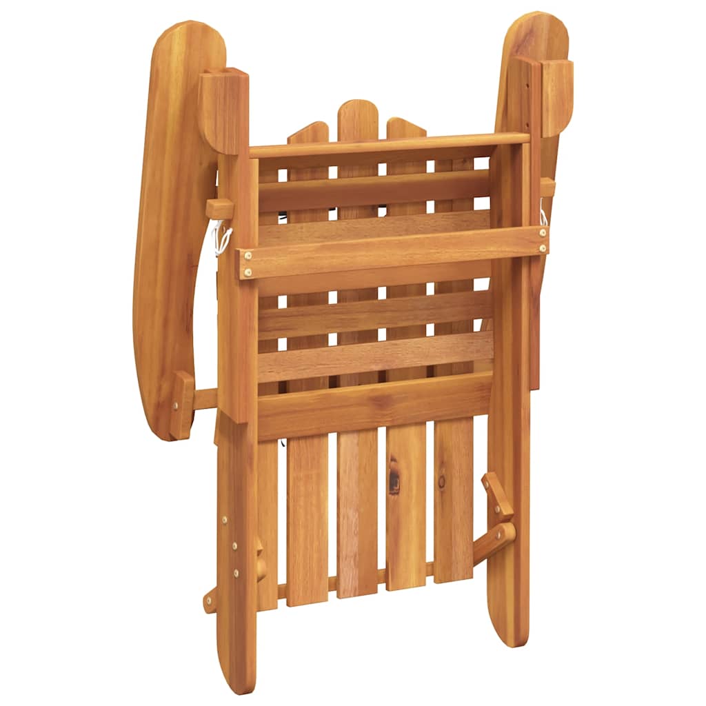 Garden Adirondack Chairs 2 pcs Solid Wood Acacia