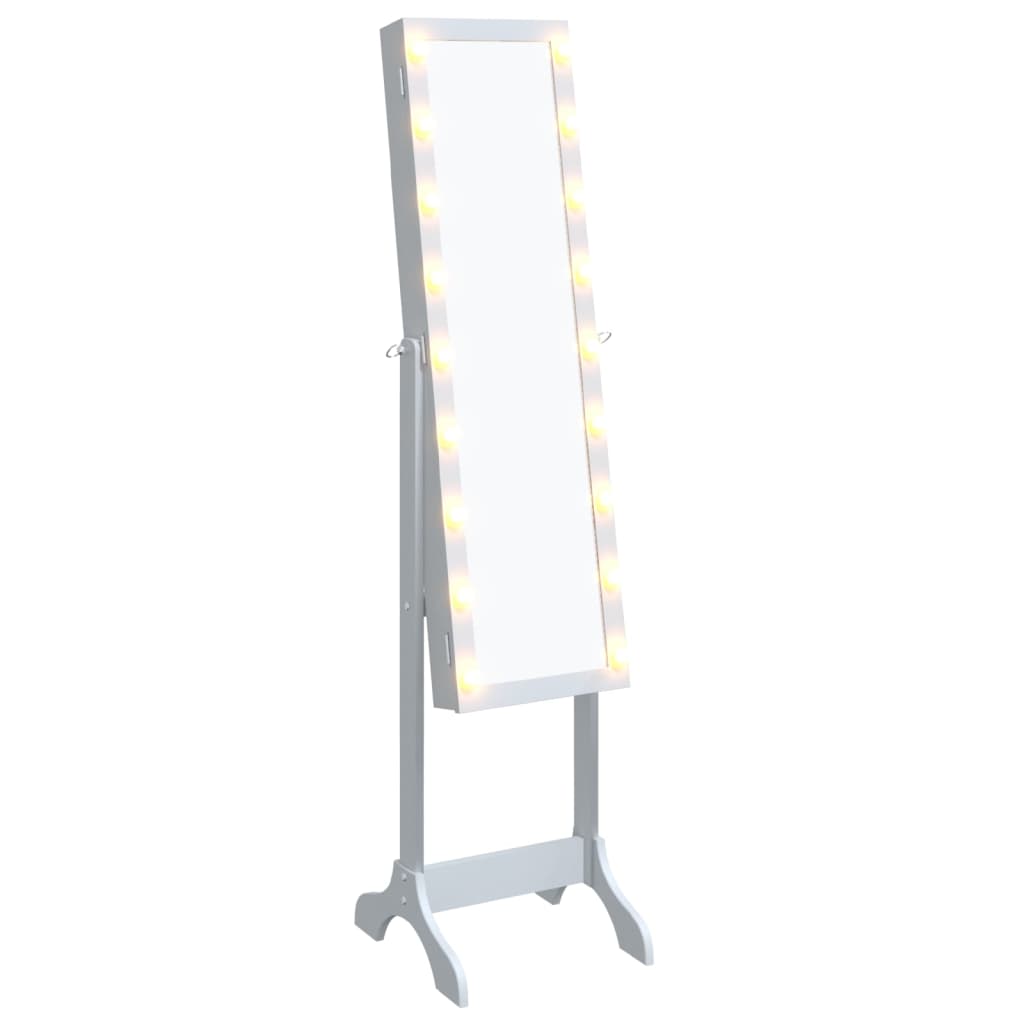 Free-Standing Mirror With Led 34X37X146 Cm