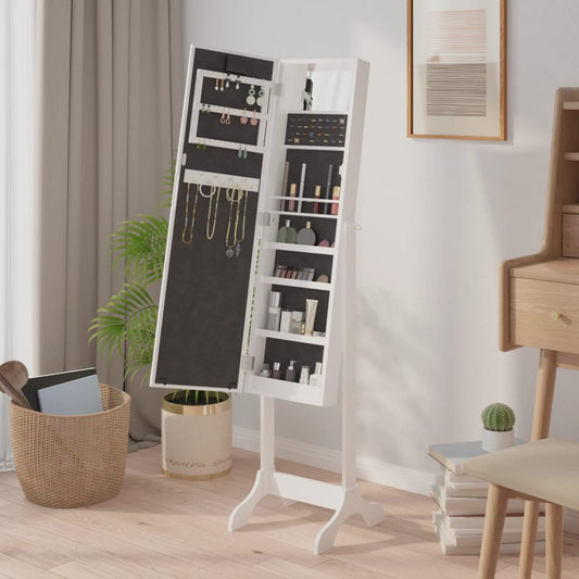 Free-Standing Mirror With Led 34X37X146 Cm