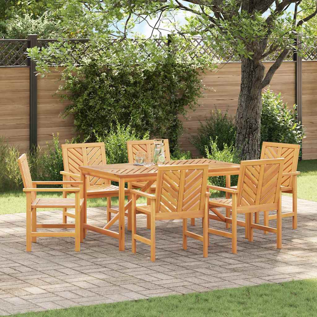 Garden Dining Chairs 6 pcs Brown 59 x 62.5 x 89 cm