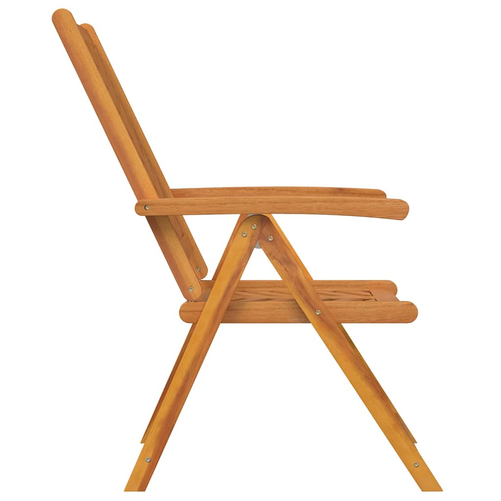 Reclining Chair 4 pcs Brown 57 x 71 x 90cm Wood