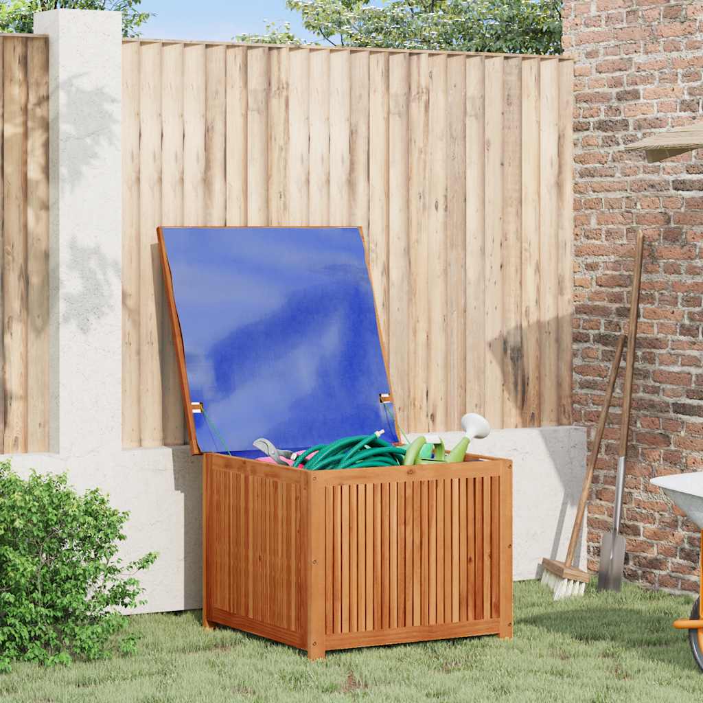 Garden Storage Box 75x75x58 cm Solid Wood Acacia