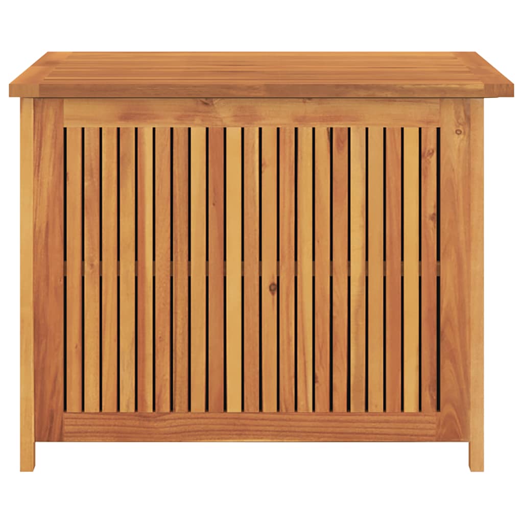 Garden Storage Box 75x75x58 cm Solid Wood Acacia