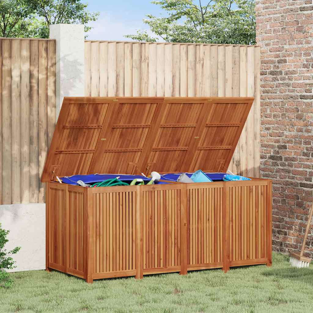 Garden Storage Box 175x80x75 cm Solid Wood Acacia