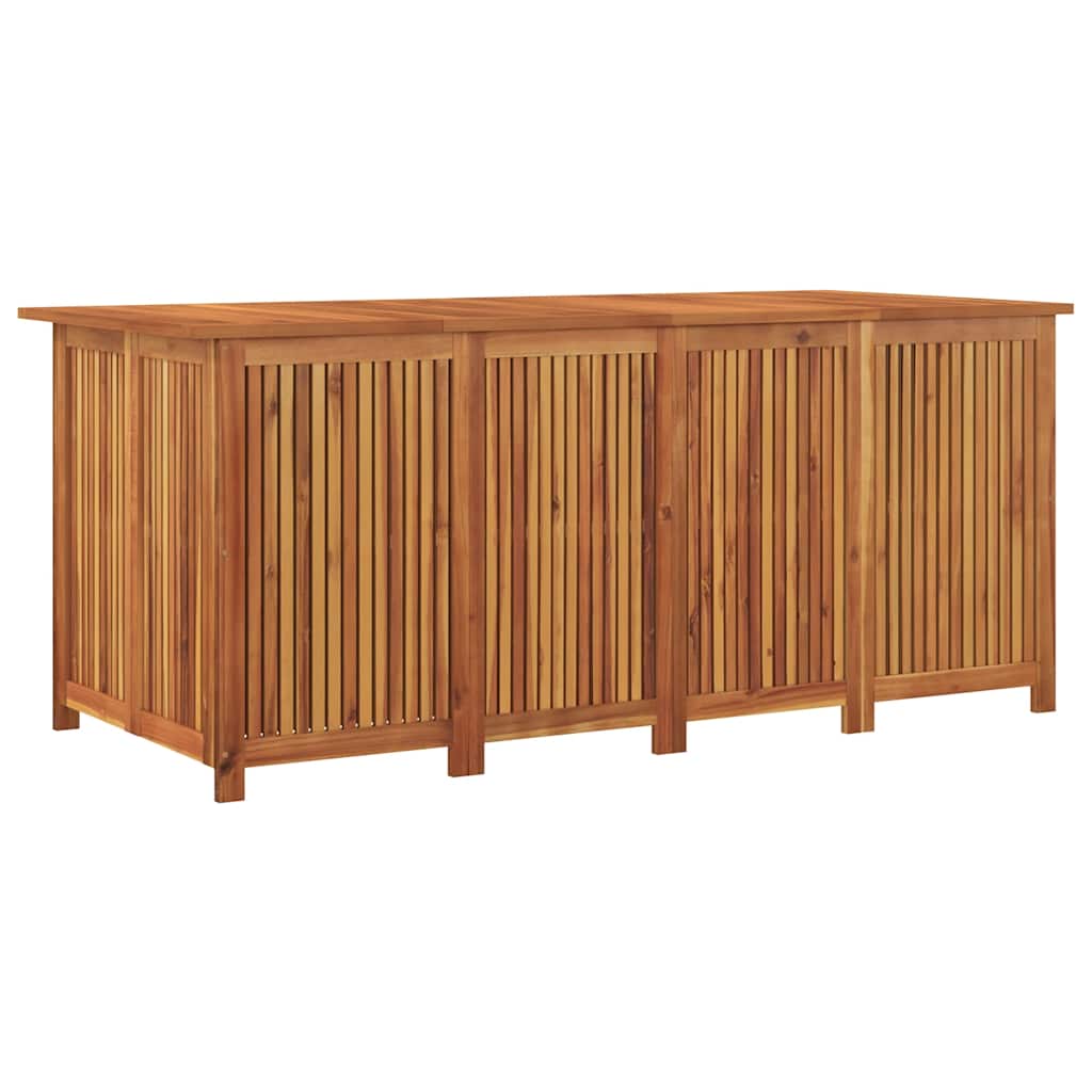 Garden Storage Box 175x80x75 cm Solid Wood Acacia