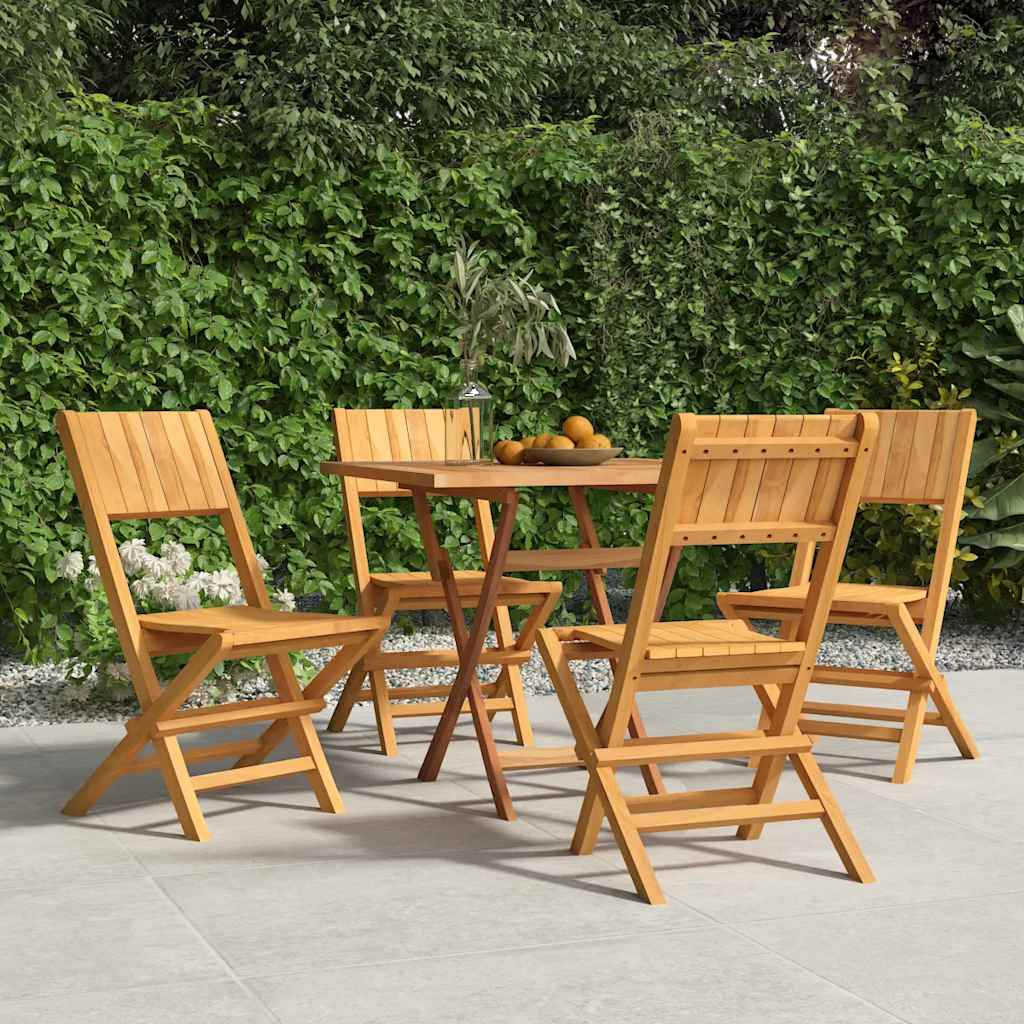 Folding Garden Chairs 4 pcs 47x61x90 cm Solid Wood Teak
