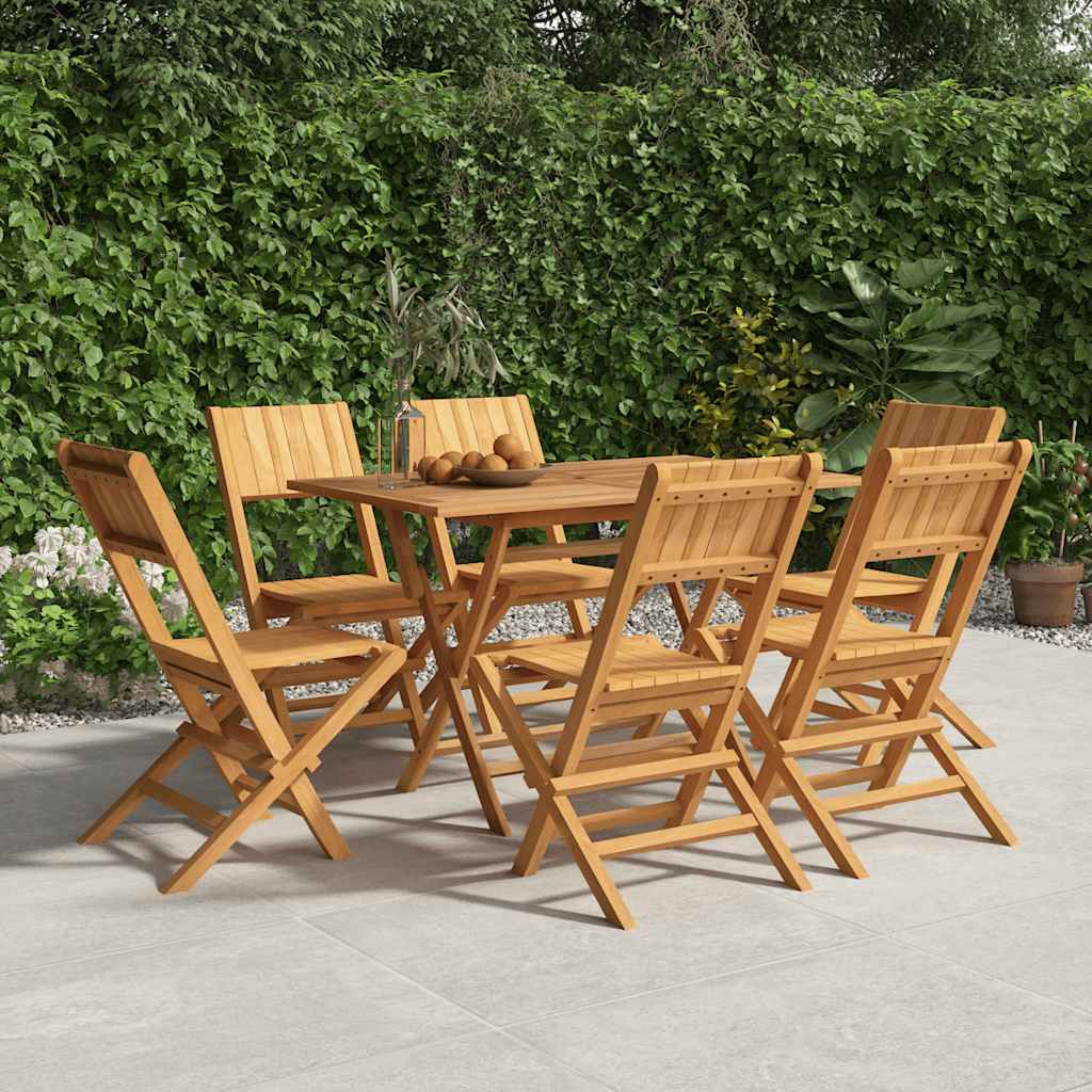 Folding Garden Chairs 6 pcs 47x61x90 cm Solid Wood Teak