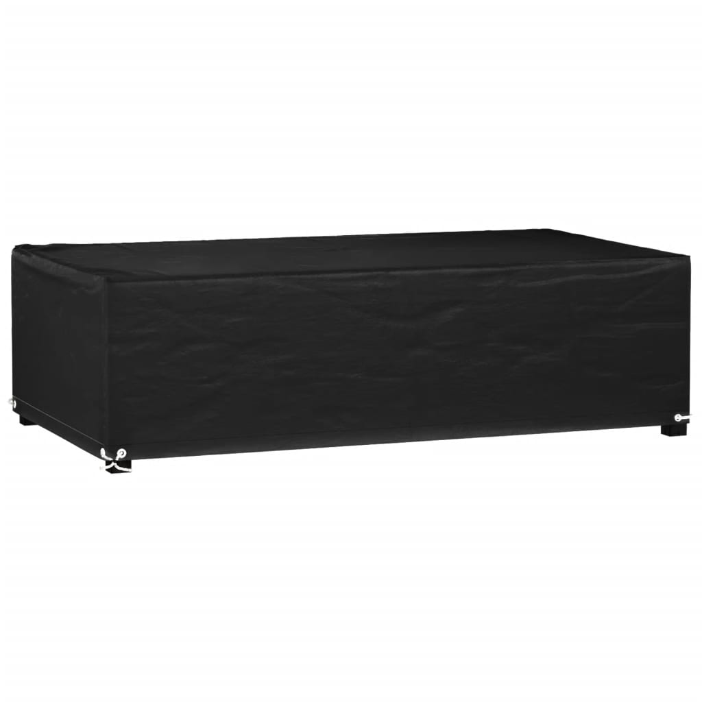 Garden Furniture Cover 8 Eyelets 125x70x35 cm Rectangular