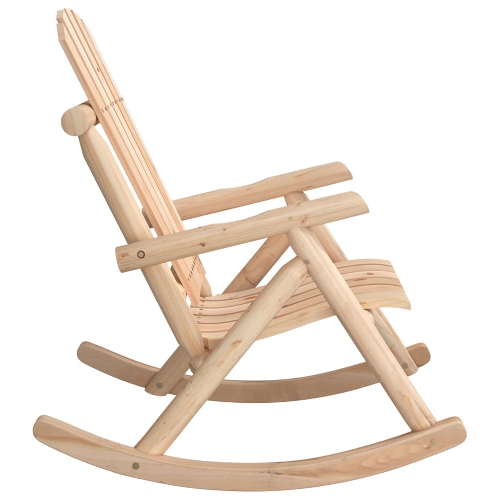 Garden Rocking Chair 69x96x101 cm Solid Wood Spruce