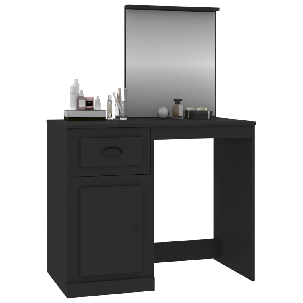 Dressing Table 90X50X132.5 Cm Engineered Wood