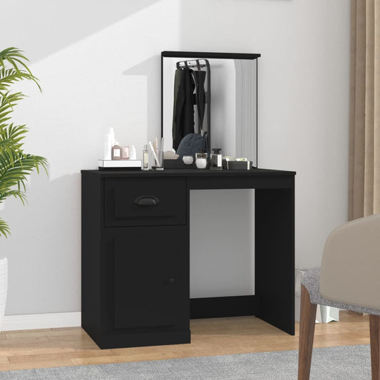 Dressing Table 90X50X132.5 Cm Engineered Wood