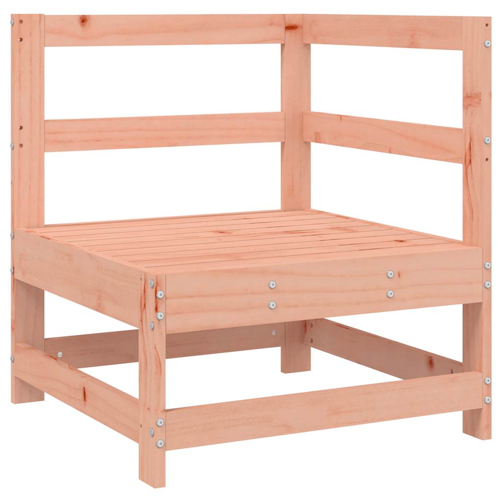 Corner Sofa with Cushions Solid Wood Douglas