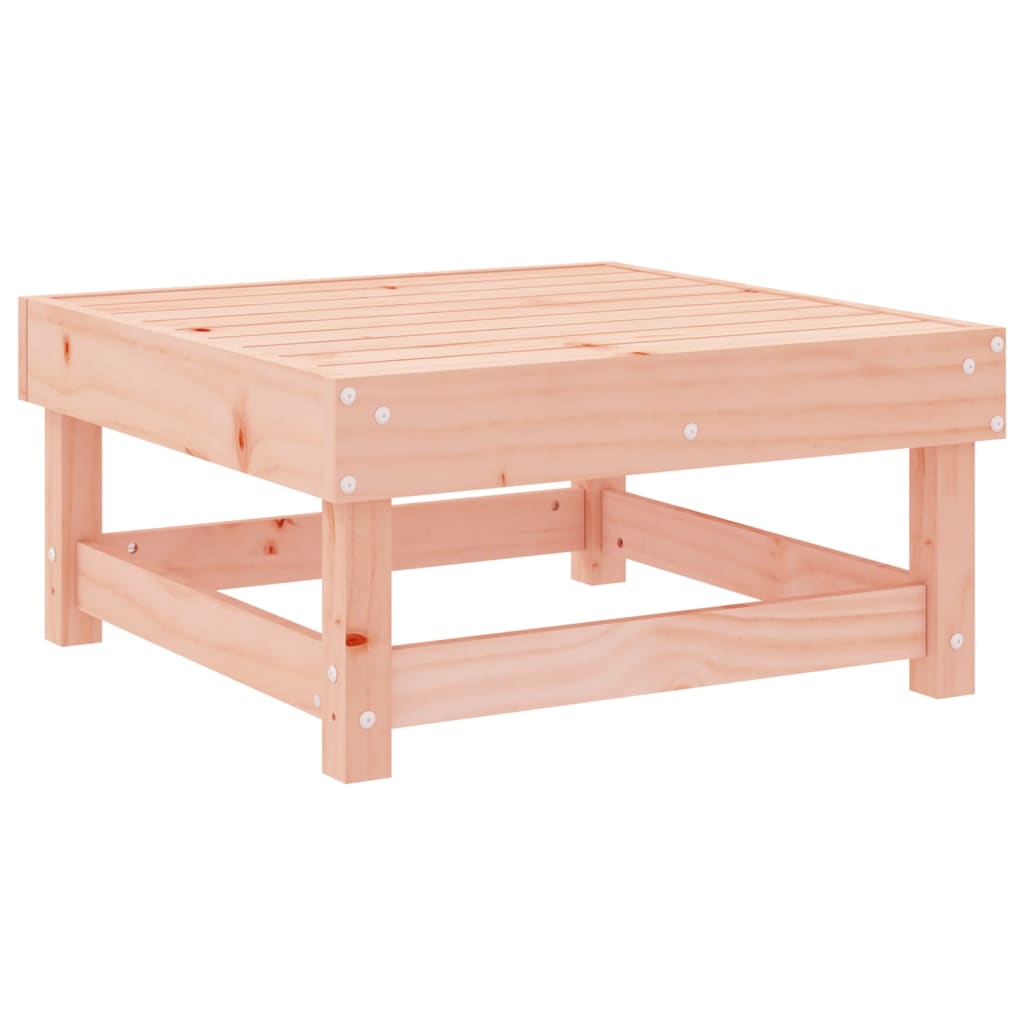 Garden Footstool Solid Wood Douglas