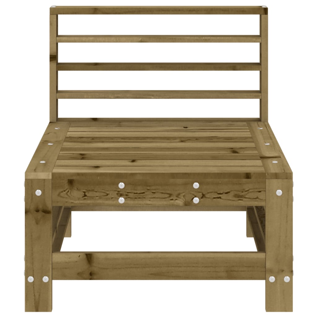 Garden Middle Sofa Impregnated Wood Pine