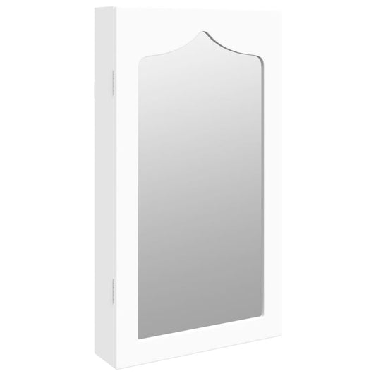 Mirror Jewellery Cabinet Wall Mounted 37.5X10X67 Cm