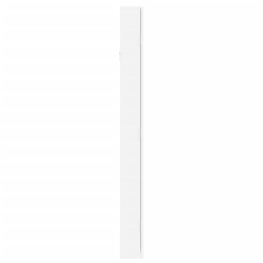 Mirror Jewellery Cabinet Wall Mounted 37.5X10X106 Cm