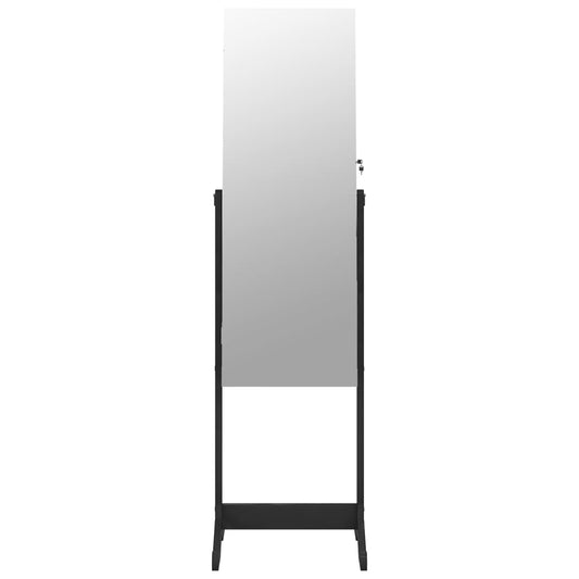 Mirror Jewellery Cabinet Free Standing 42X38X152 Cm