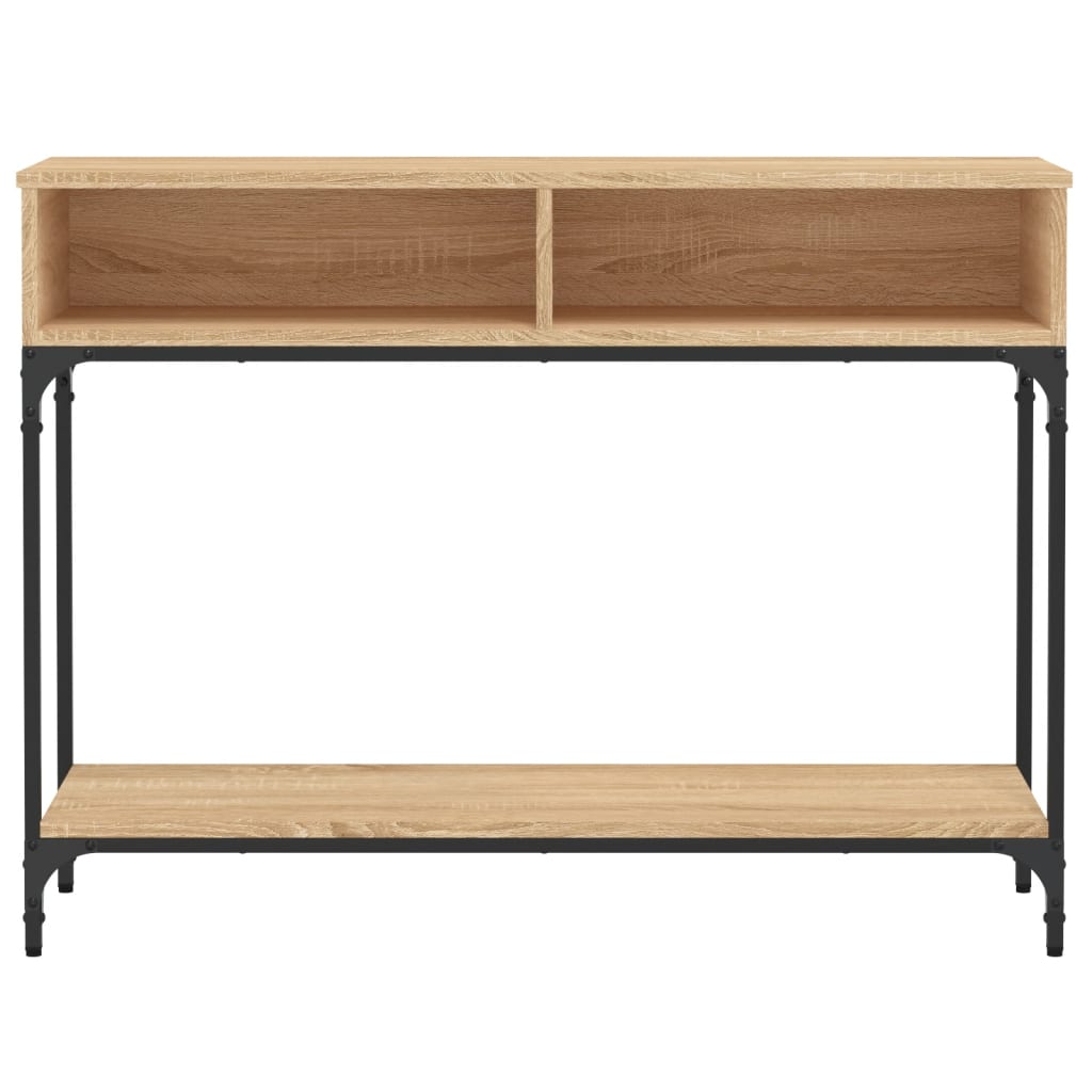 Console Table Sonoma Oak 100x30.5x75 cm Engineered Wood