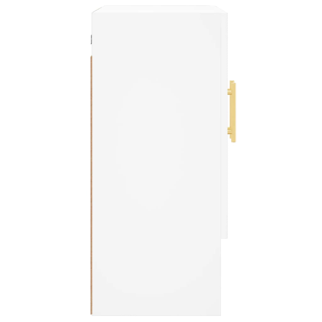 Wall Cabinet White 60x31x70 cm Engineered Wood