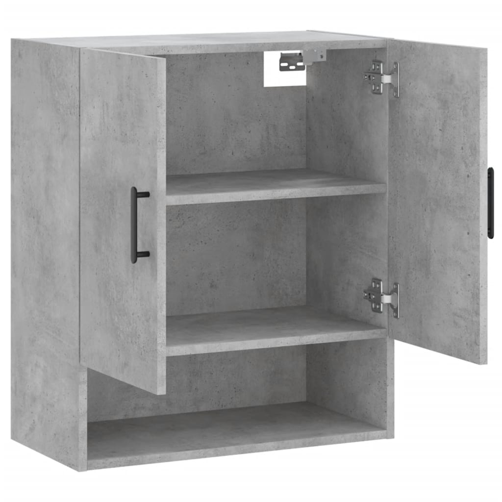 Wall Cabinet Concrete Grey 60x31x70 cm Engineered Wood
