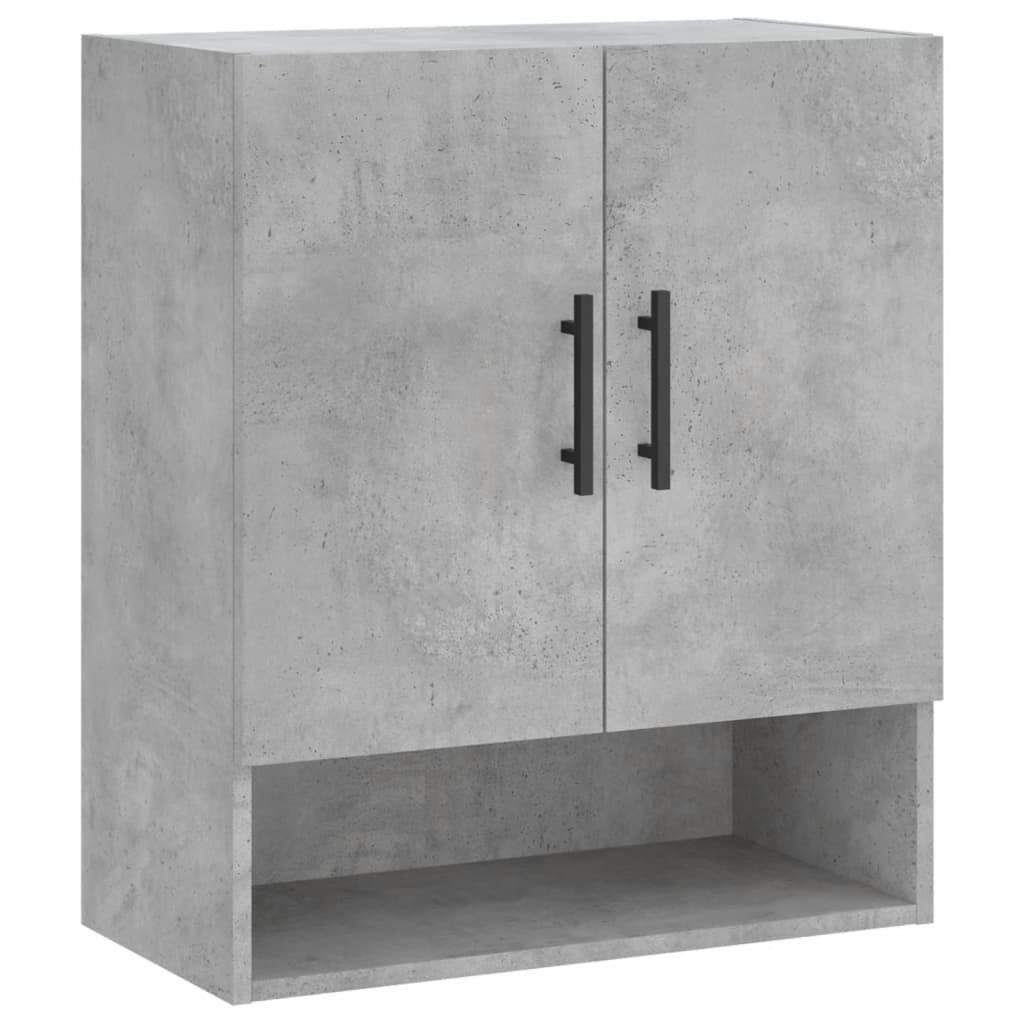 Wall Cabinet Concrete Grey 60x31x70 cm Engineered Wood
