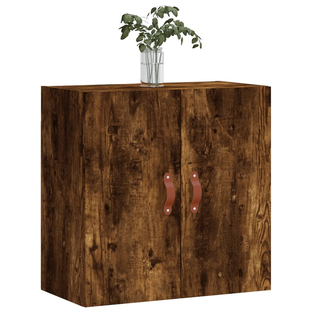 Wall Cabinet Smoked Oak 60x31x60 cm Engineered Wood