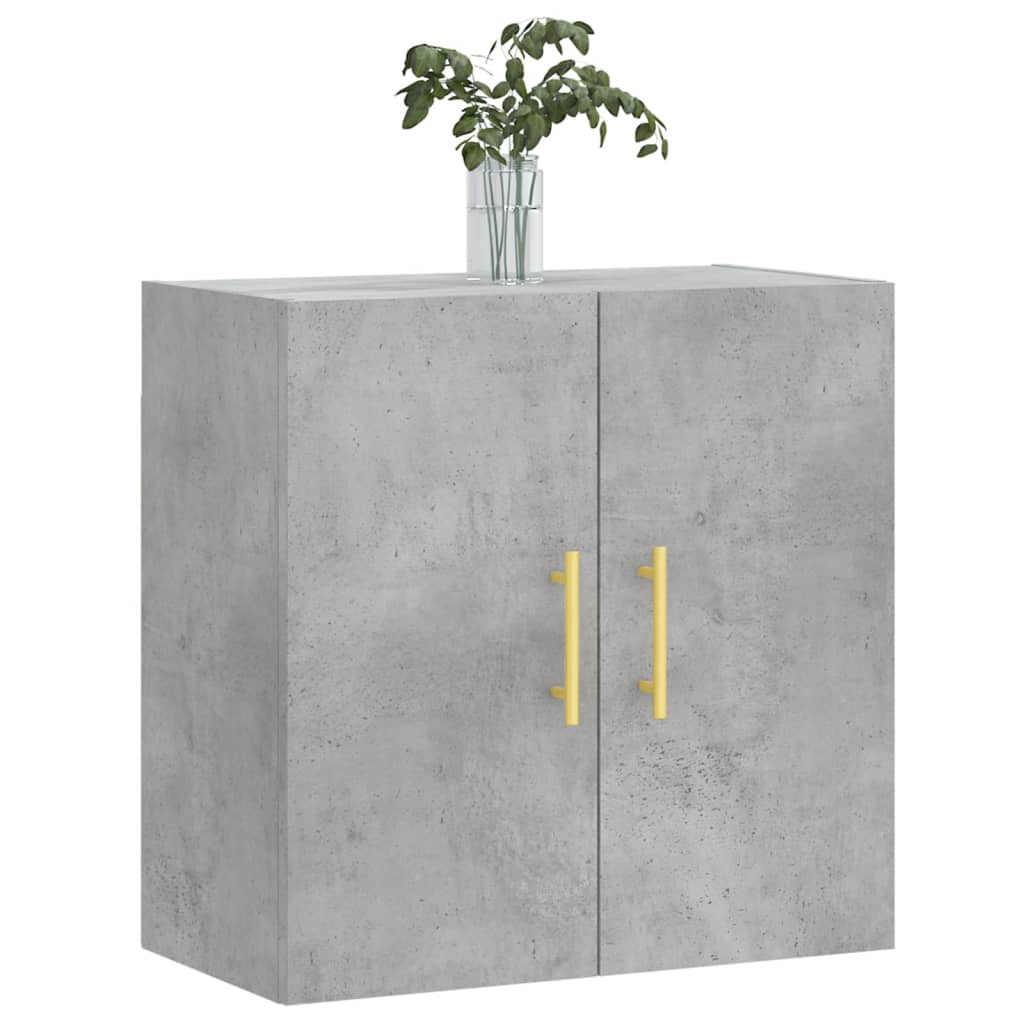 Wall Cabinet Concrete Grey 60x31x60 cm Engineered Wood