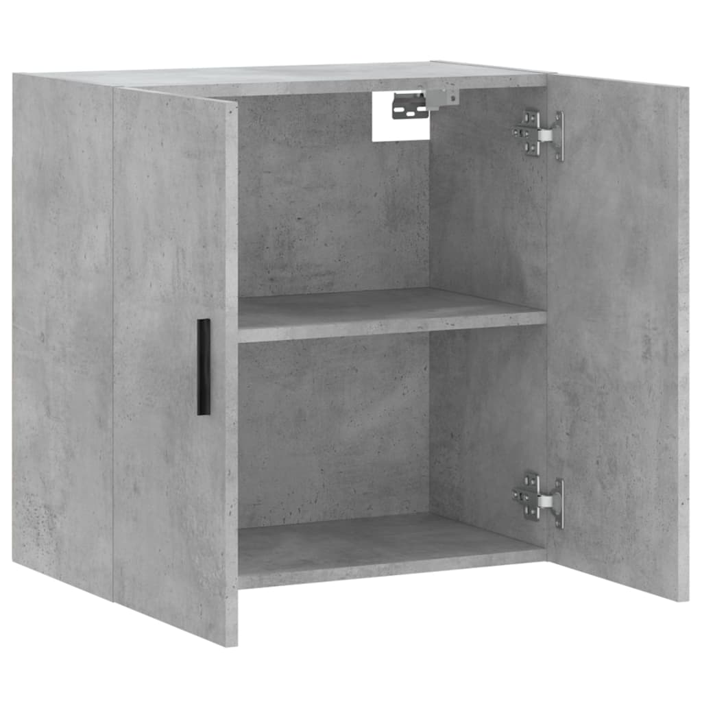 Wall Cabinet Concrete Grey 60x31x60 cm Engineered Wood