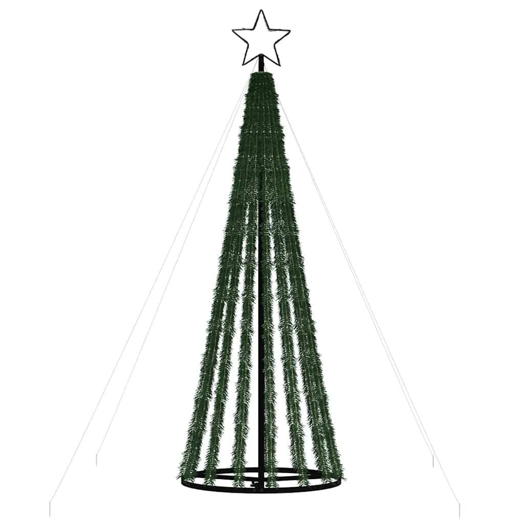 LED Christmas Tree 275 LEDs Blue 180 cm
