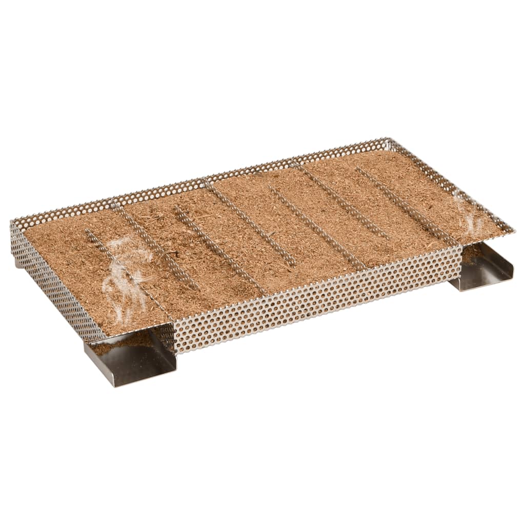 BBQ Oven Smoker with Cold Smoke Generator Galvanised Steel