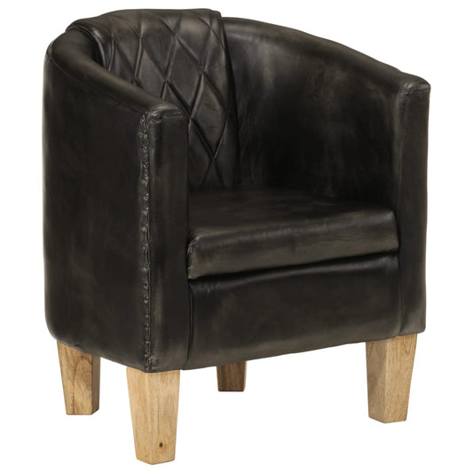 Tub Chair Real Leather