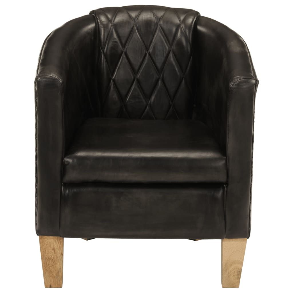 Tub Chair Real Leather