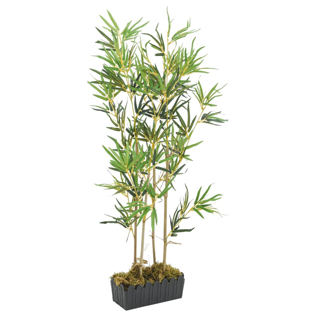 Artificial Bamboo Tree 552 Leaves 120 cm Green