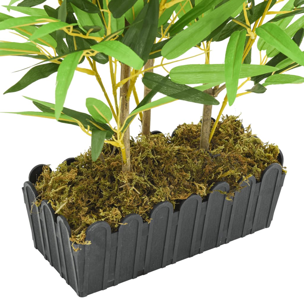 Artificial Bamboo Tree 500 Leaves 80 cm Green