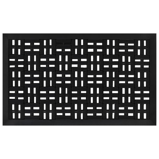 Door Mat Rectangular 45X75 Cm Rubber