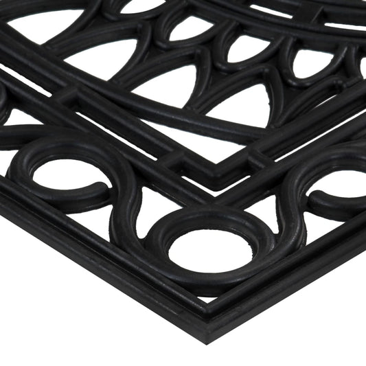Door Mat Rectangular 45X75 Cm Rubber