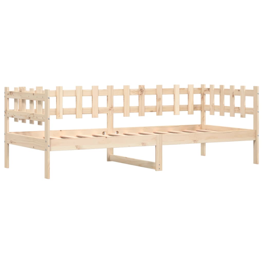 Day Bed without Mattress  90x200 cm Solid Wood Pine