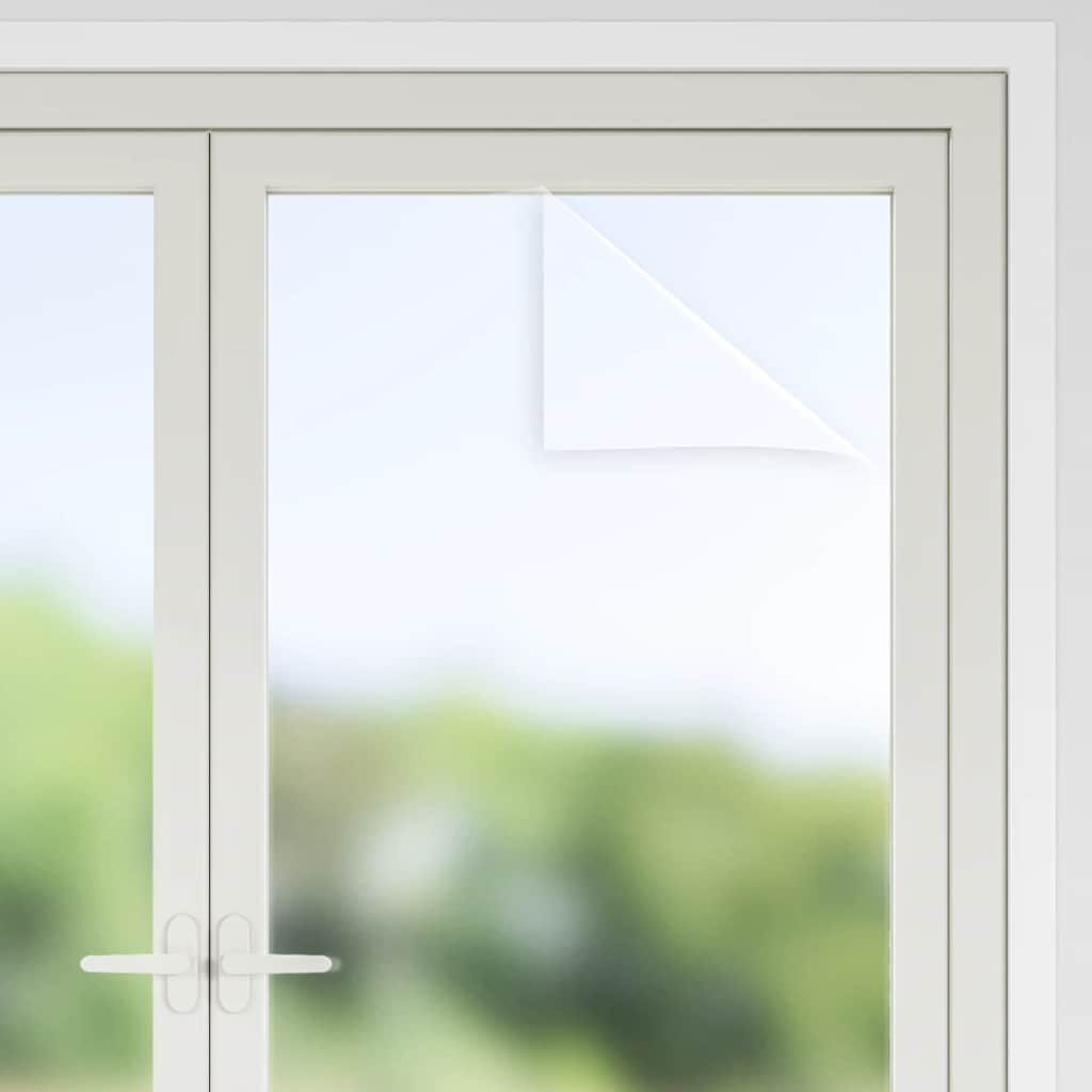 Window Films 5 pcs Static Frosted Grey PVC