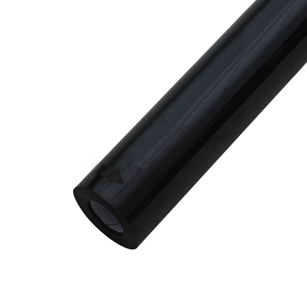 Window Films 3 pcs Static Frosted Black PVC