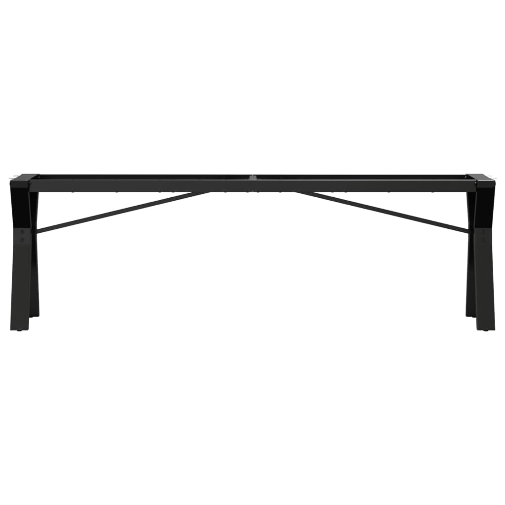 Coffee Table Legs Y-Frame 140X30X43 Cm Steel