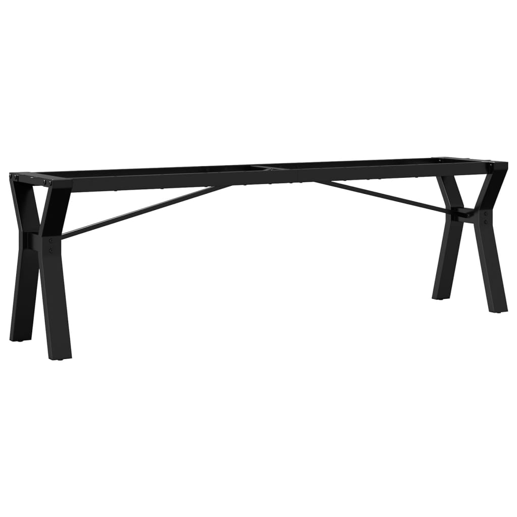 Coffee Table Legs Y-Frame 140X30X43 Cm Steel